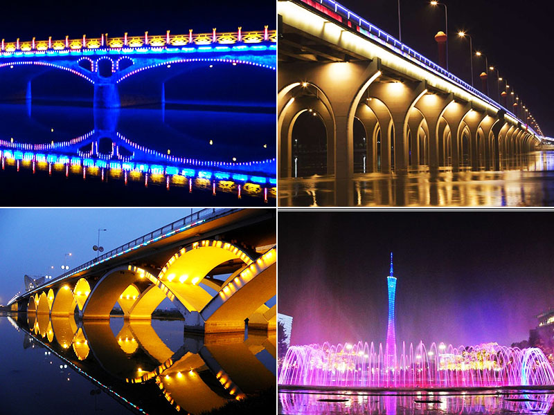 colorful led flood light