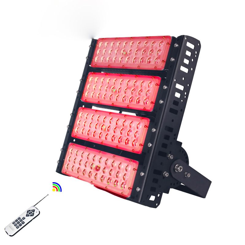 Outdoor remote control 200w RGB led flood light