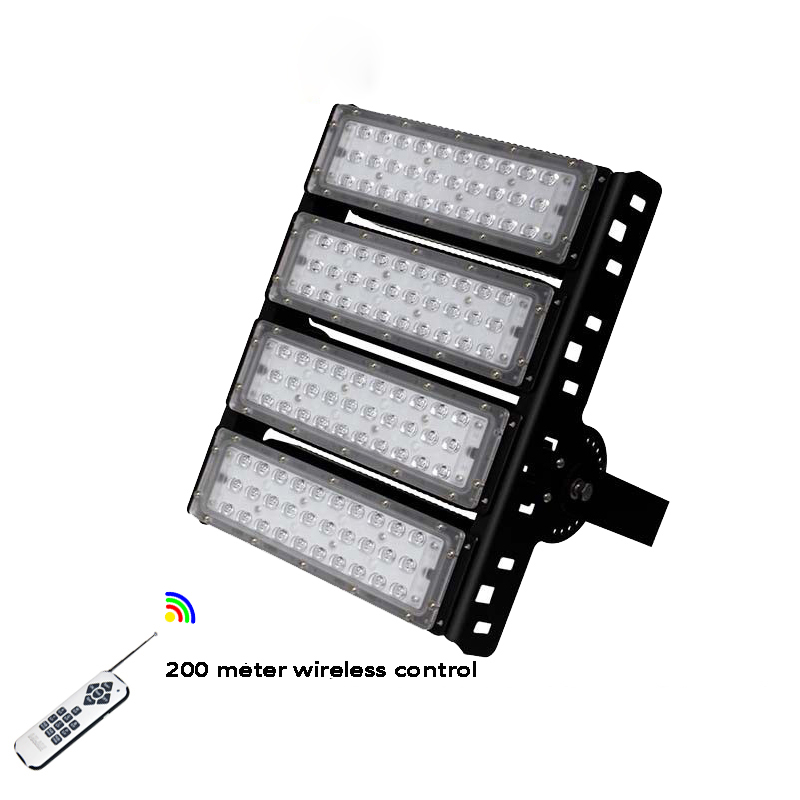 remote control 200w RGB led flood light