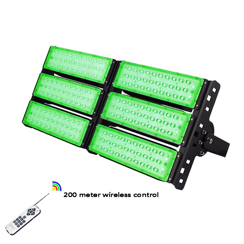 Outdoor remote control 300w RGB led flood light