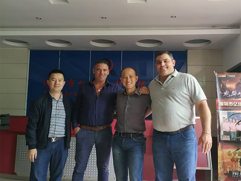 Welcome our Argentina customer come to visit our factory ！
