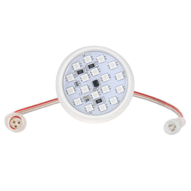 60mm SMD 5050 rgb ucs1903 led pixel amusement light