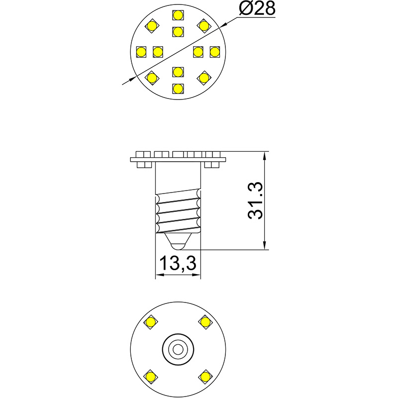 Amusement Led Rides light china