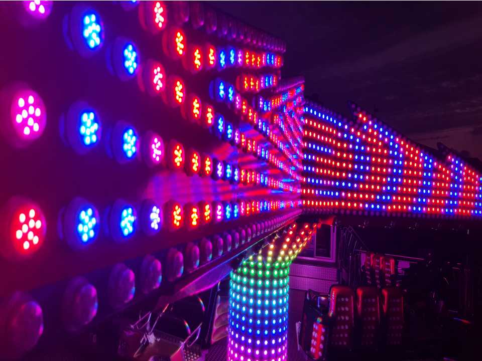 amusement led cabochon light outdoor