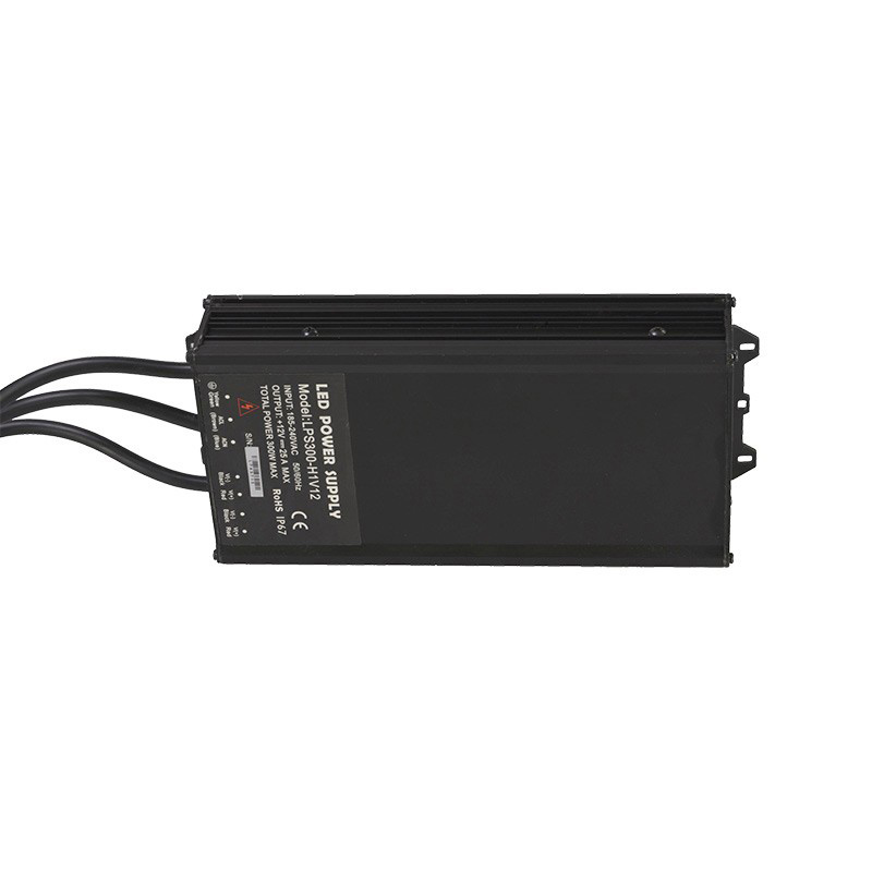 DC 12/24V 25A IP65 300W led switching power supply
