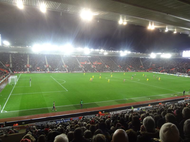 Europe’s first LED flood lighting stadium!