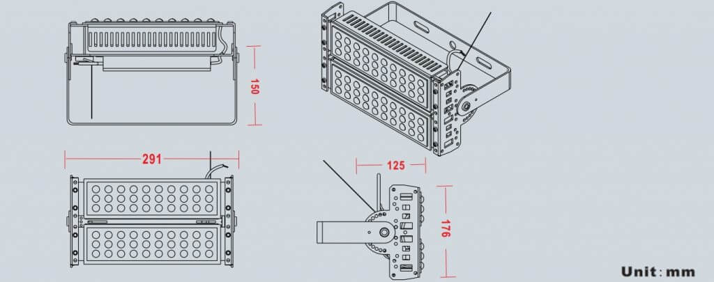 Led flood light importer