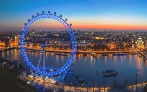 Rgb ferris wheel lights