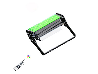 What are the main USES and features of rgb flood light?