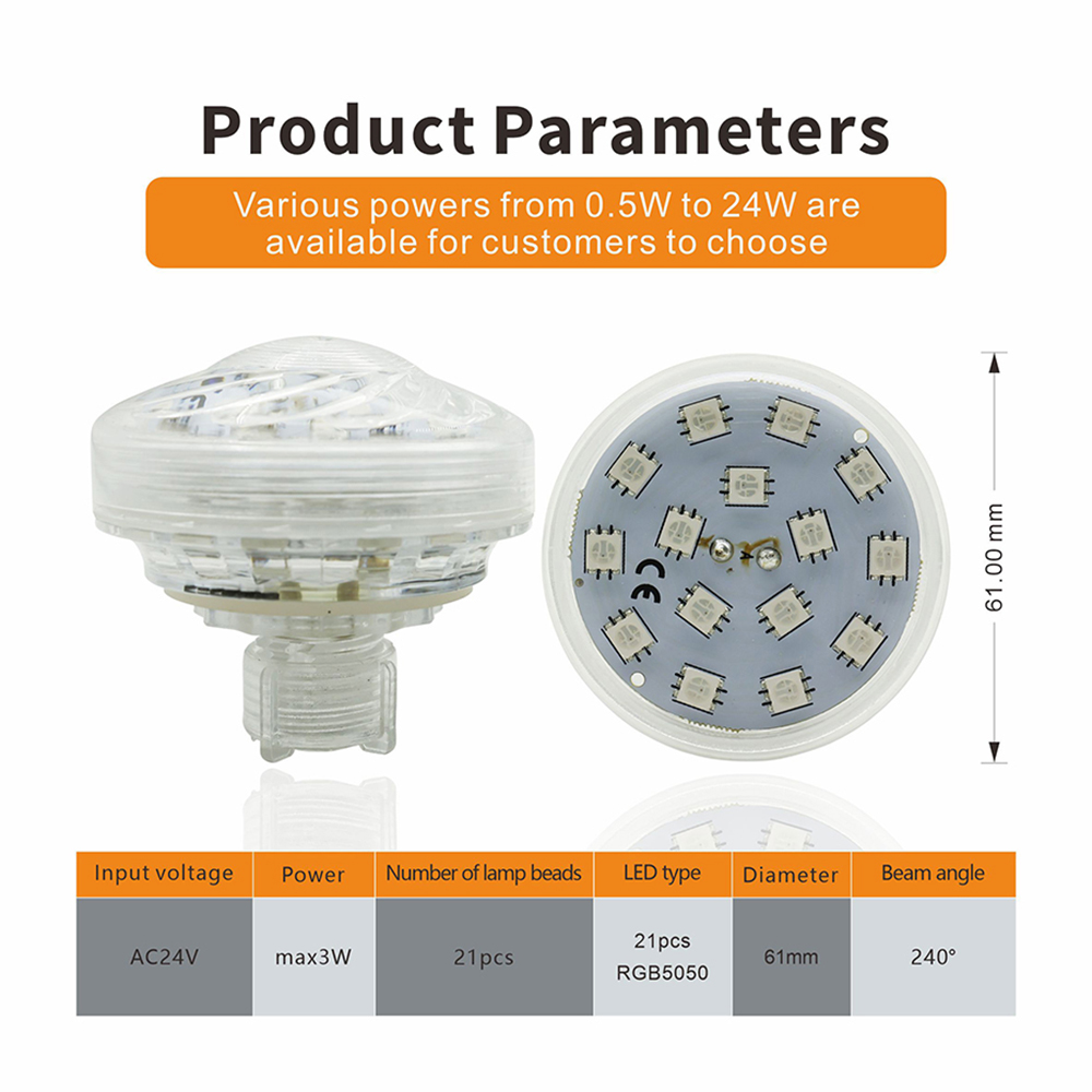 Amusement Lighting using LED Pixel Module Lights