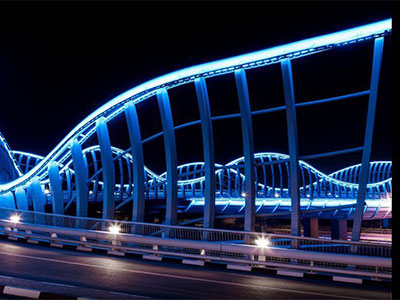 Bridge lighting should do this! Interpretation of the world famous 14 bridge lighting design!(3)