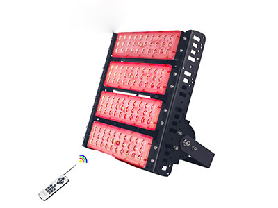 What are the product features and usage scenarios of RGB LED flood lights?